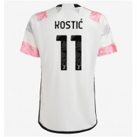 Billiga Juventus Filip Kostic #11 Borta fotbollskläder 2023-24 Kortärmad